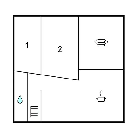 2 Bedroom In 아파트